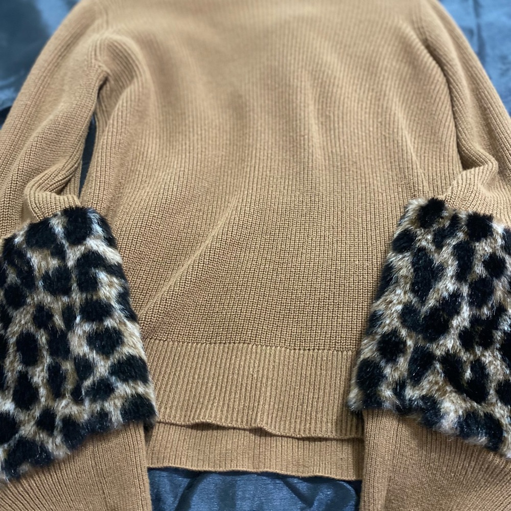 Michael Kors Brown Knit Sweater